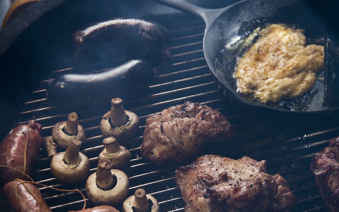 Comenzando a Asar con el Kamado Argentino